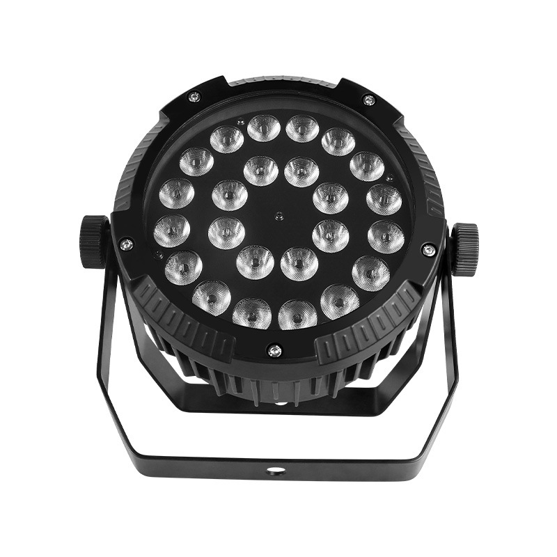 Wenjing 24 impermeable par luz a todo color Cuatro en Uno equipo de luz de escenario al aire libre Luz de rendimiento luz teñida Luz de computadora