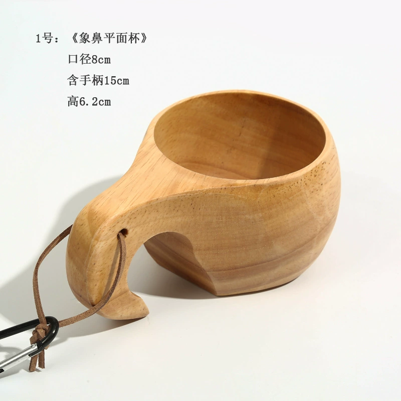 Поставки из каучукового дерева Huibao Garden, чашки ручной работы из черепахового панциря, молочная чашка, чайная чашка, деревянная посуда