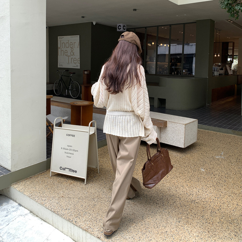 欧货纯欲薄款镂空长袖针织开衫女2025秋季新款小众轻熟气质小上衣|undefined