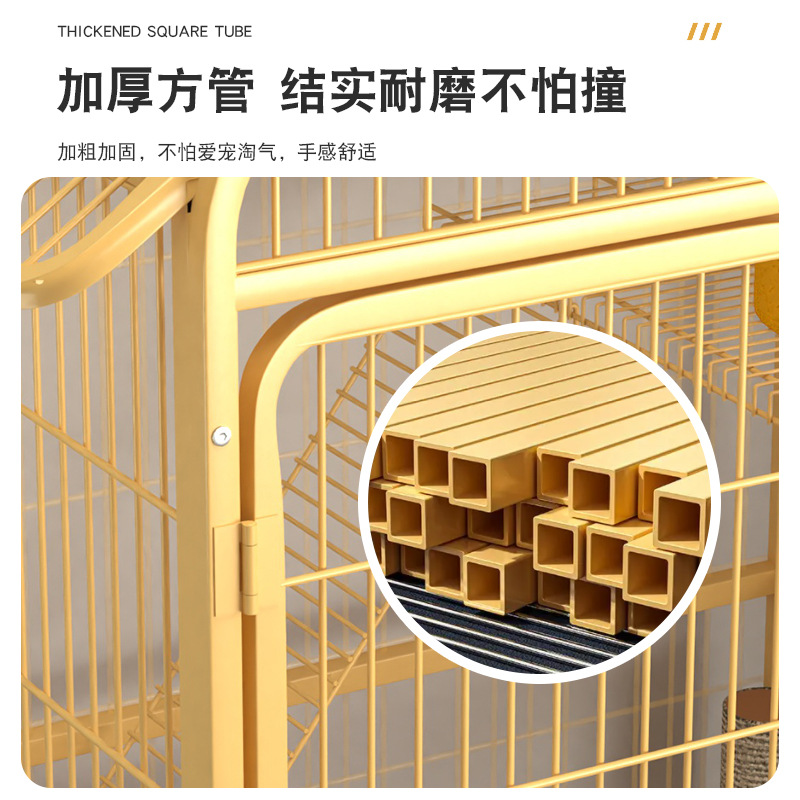 Gato jaula casa gato Villa gato casa integrado de gran tamaño espacio libre gran gato casa gato nido casa