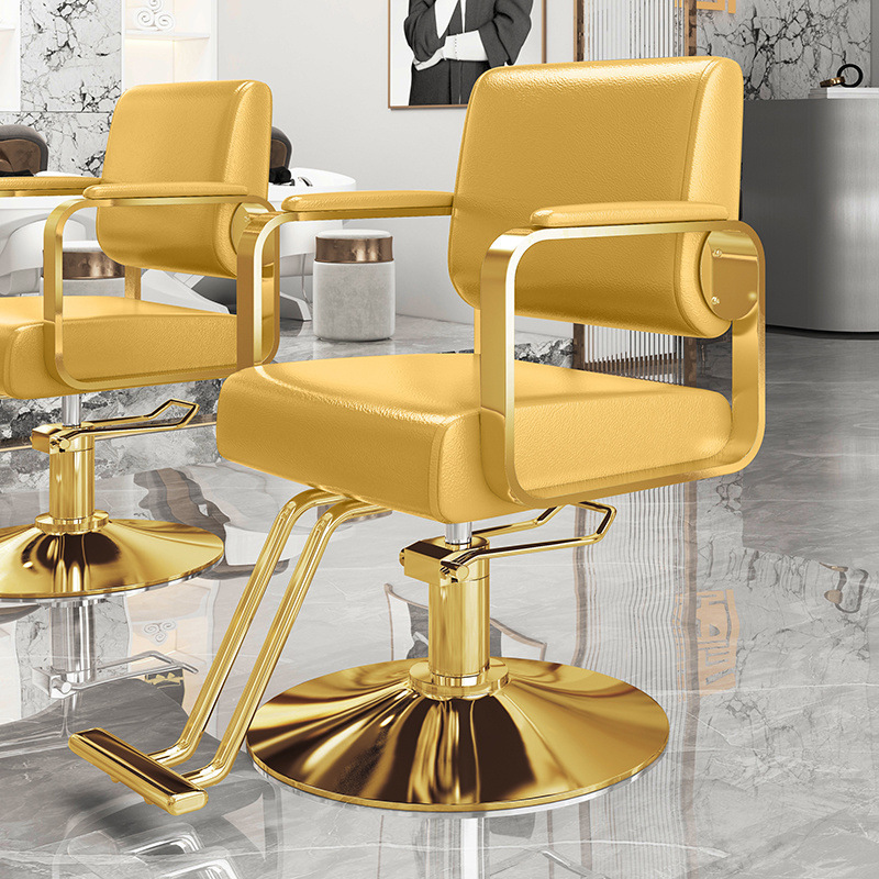 silla de peluquería silla de peluquería salón de peluquería taburete de corte de cabello especial de alta calidad taburete de elevación rotativo silla de peluquería al por mayor