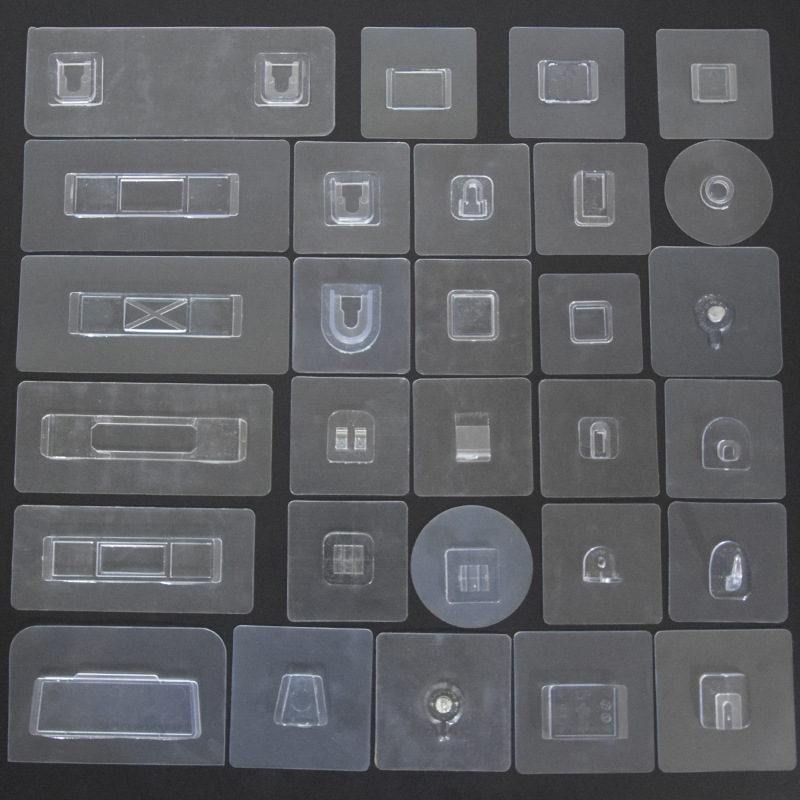 [Accesorios al por mayor] accesorios de gancho de parche pegajoso sin punzonado sin costuras hebilla de etiqueta adhesiva hebilla de gancho de cremallera adhesiva