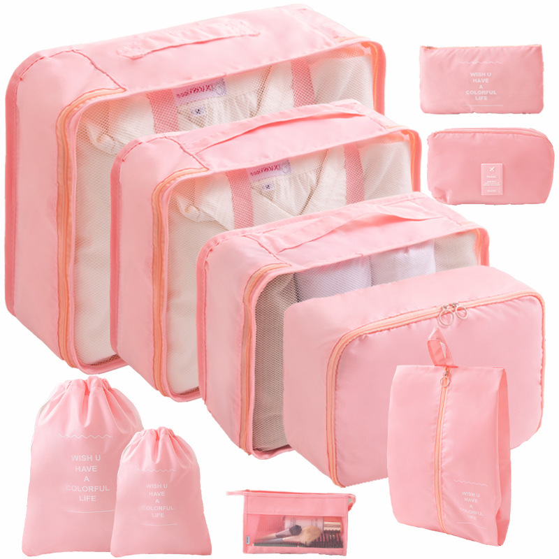 Makeup digital 10 set merah muda