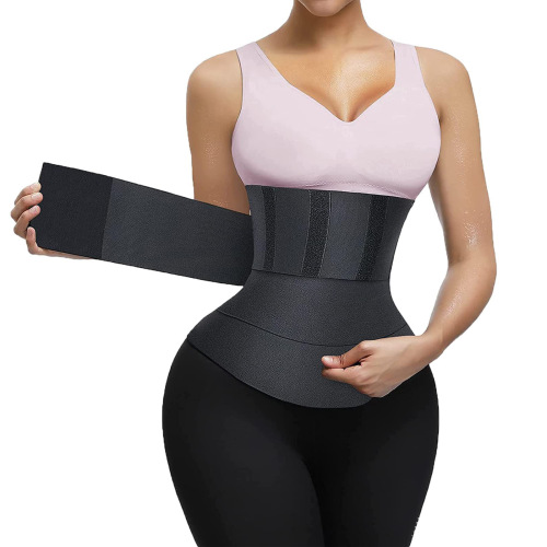 European and American new style winding adult sports fitness belt body shaping strap summer waist traine