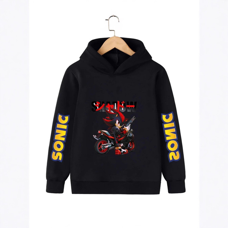 2025 Sonic the Hedgehog Hoodie Fashion Sports Top Spring and Autumn 3D Printed Trendy Hoodie