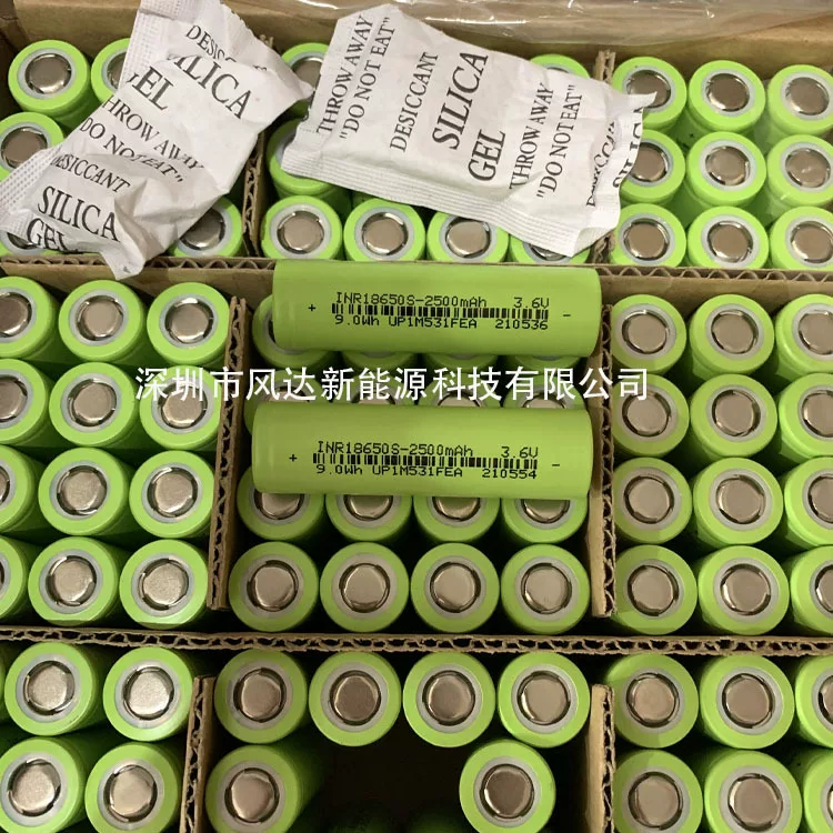 Новая 18650 Zhuo Neng 2500mAh 5C мощная 3.7V батарея для электровелосипеда, садового инструмента, аккумулятор для энергосистемы