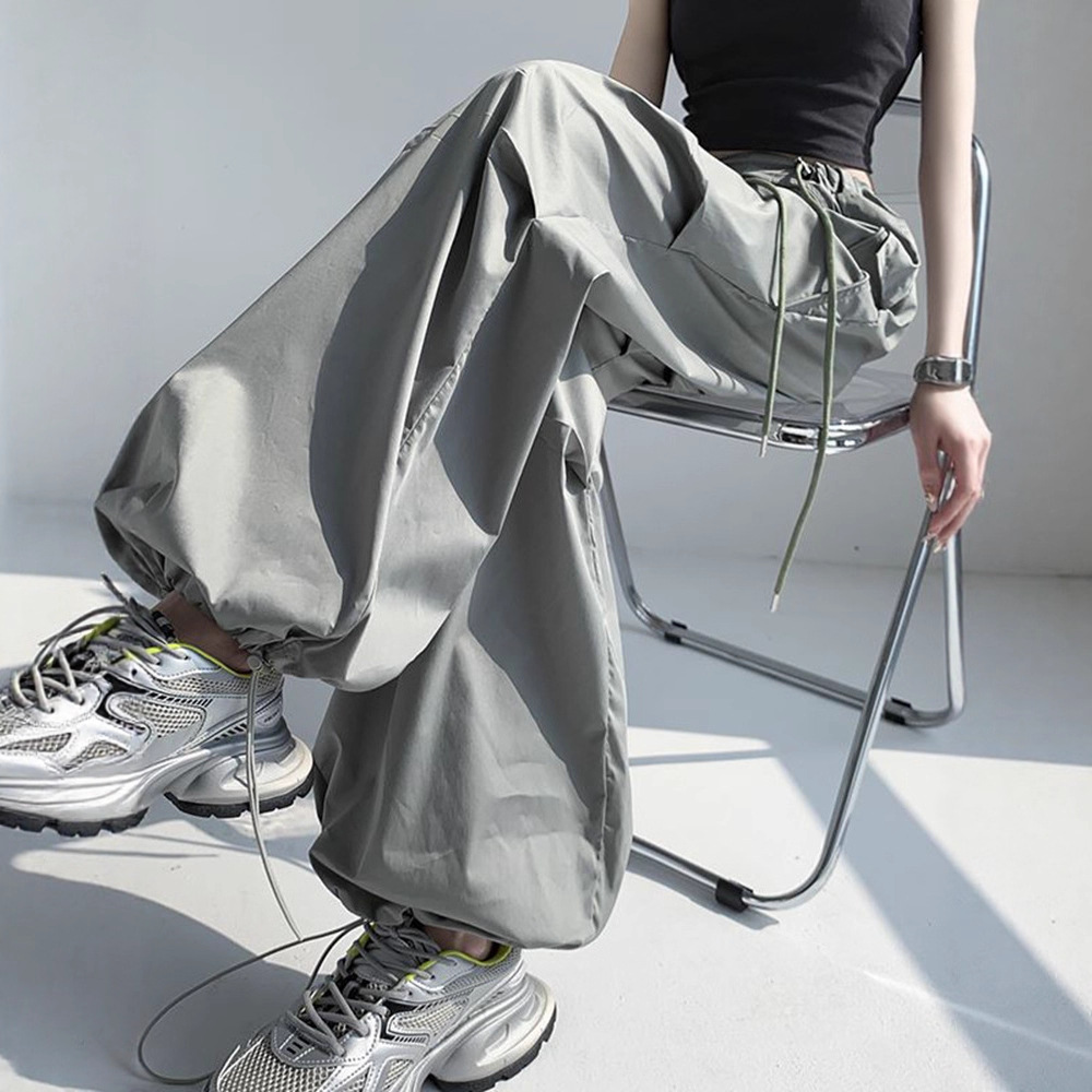 American-Style Cargo Pants for Women, Summer 2025 New Trendy Streetwear, Cool and Sassy Jazz Dance Outfit, Sports Jogger Pants