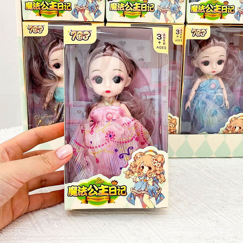 Juguetes infantiles y niñas conjuntos de muñecas lindas Lolly Barbie muñecas intercambiables caja de regalos al por mayor