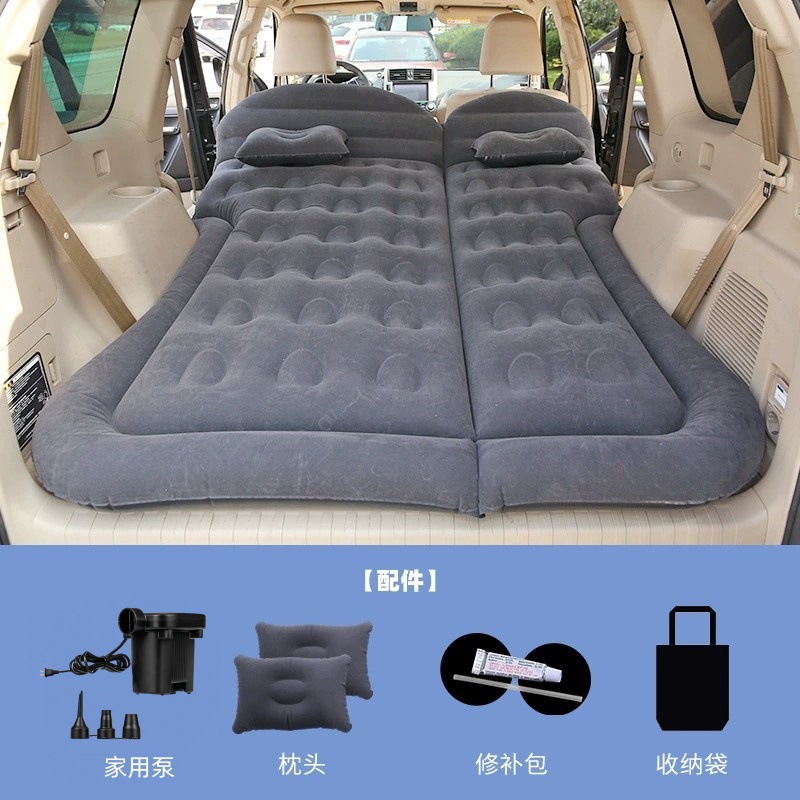 Qìchē – Car Inflatable Bed Vehicle-mounted inflatable bed - replace-home-pump-suv-honeycomb-black