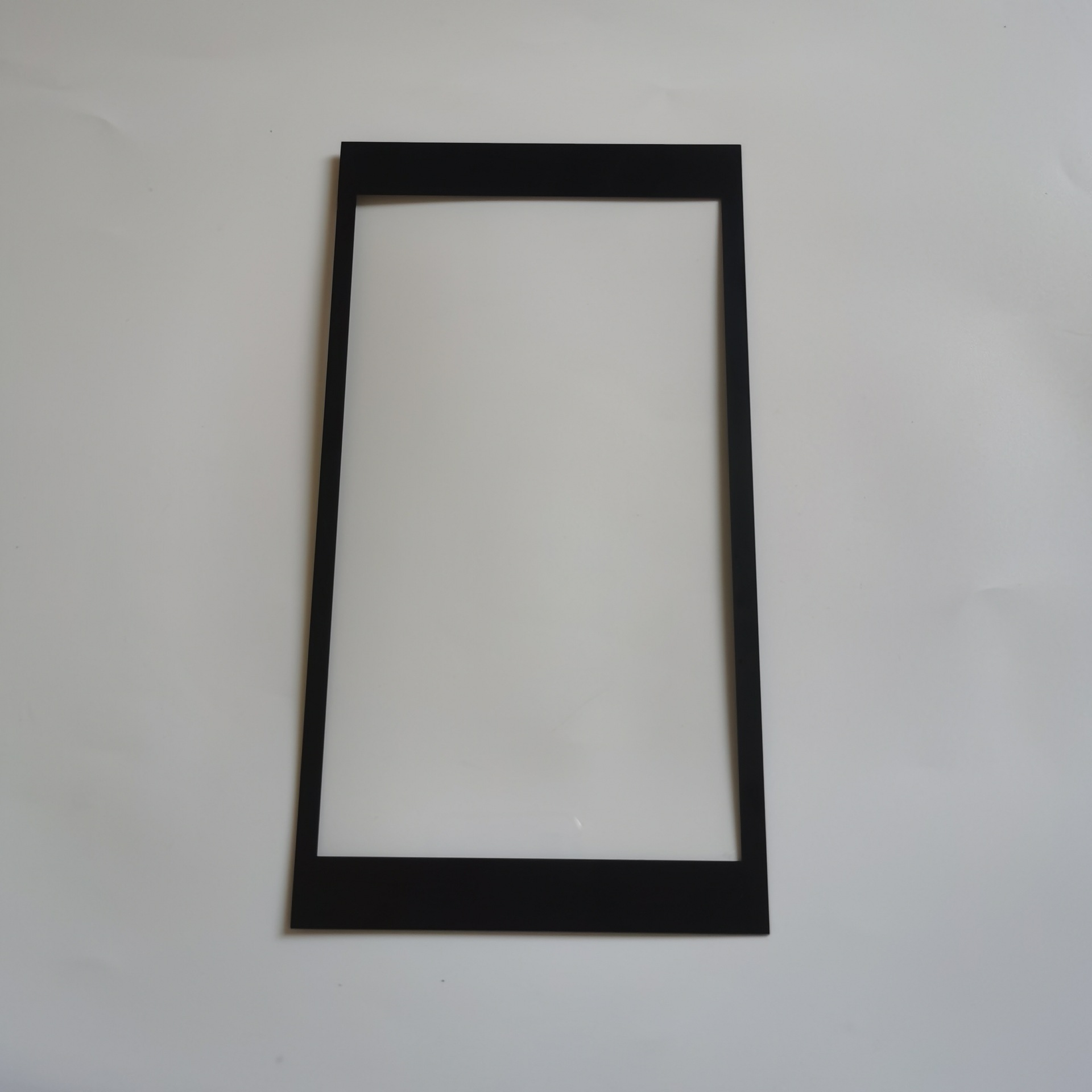 厂家加工电器面板玻璃显示器面板钢化玻璃盖板智能家居钢化玻璃