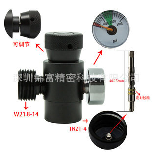 ���NCO2�����^G1/2 TR21-4�DW21.8��3000psi�������K���ƿ�^