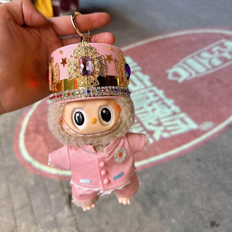 GD 同じスタイル クォンジロン ラブブ ラブブ ベビー服セット 第一世代、第二世代、第三世代 ペンダント ぬいぐるみ 人形服|undefined