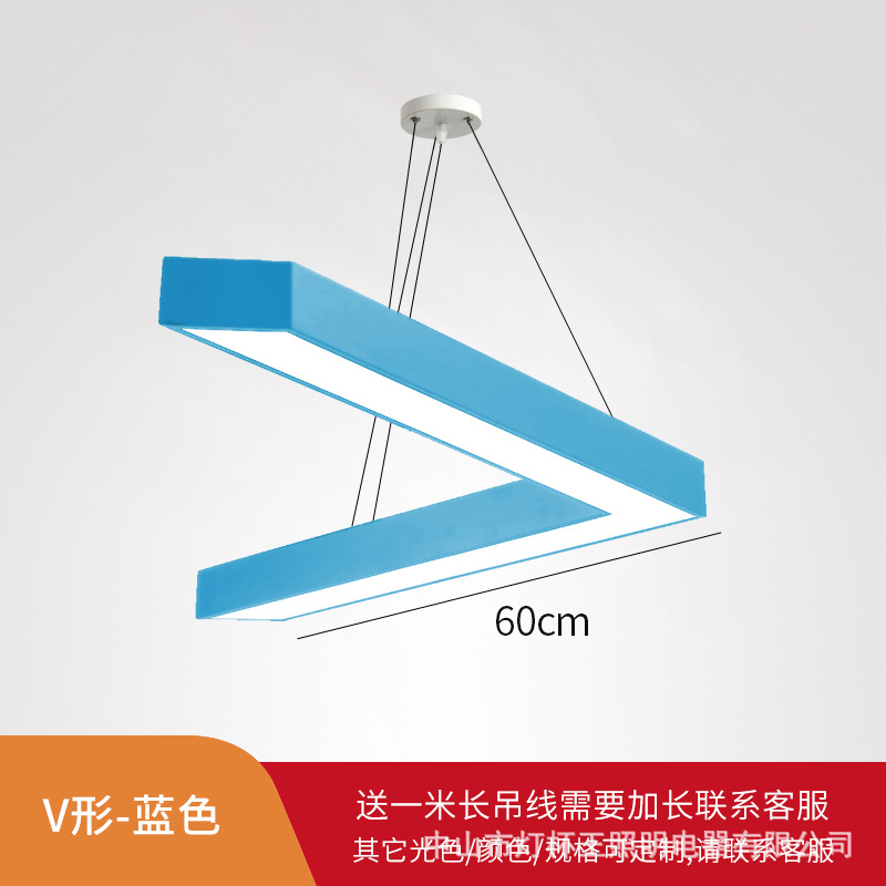 led color hexágono en forma de Y lámpara candelabro jardín de infantes instituciones de capacitación de educación temprana parque infantil creativo lámpara de modelado de panal