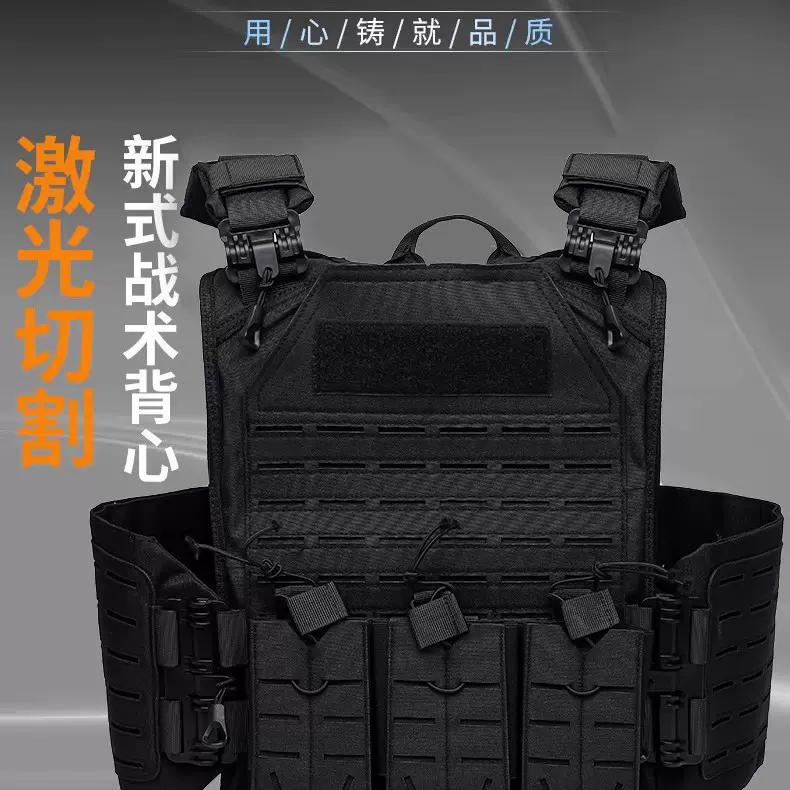 多功能战术马甲户外CS装备作训服户外野营战术背心防刺背心防刺服