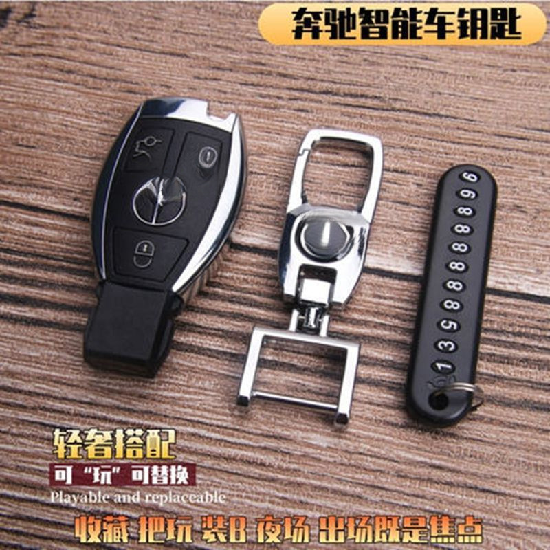 适用豪车钥匙车钥仿真模型收藏保时捷奔驰宝马奥迪玛莎小牛宾利凯|undefined