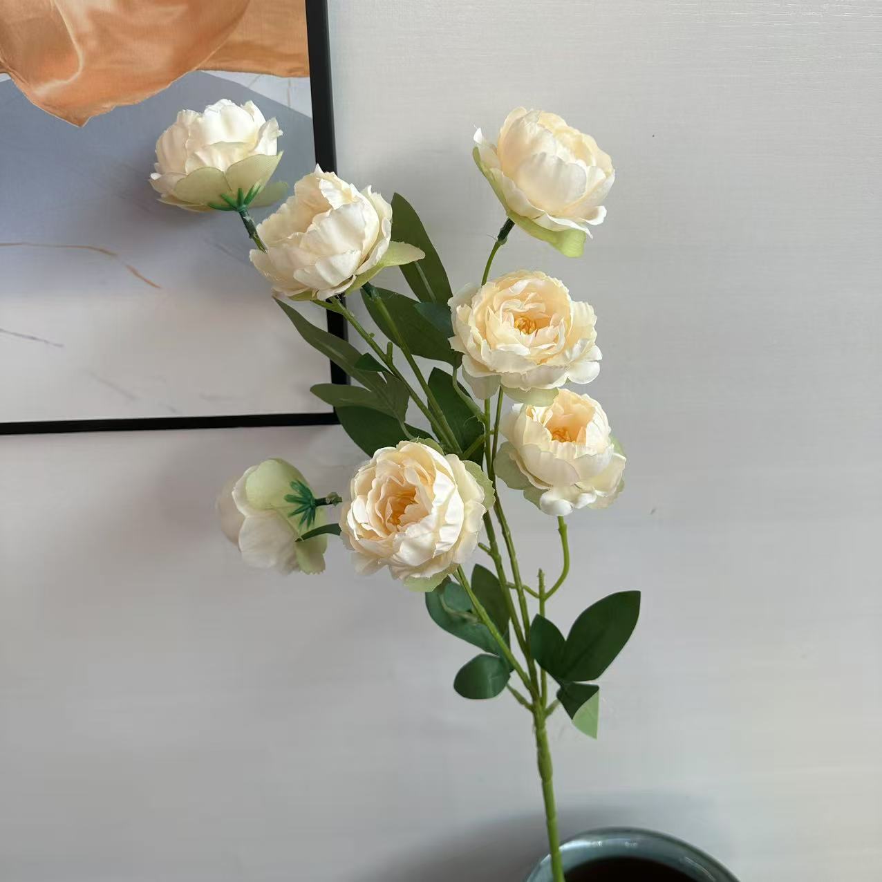 玲珑牡丹香槟色