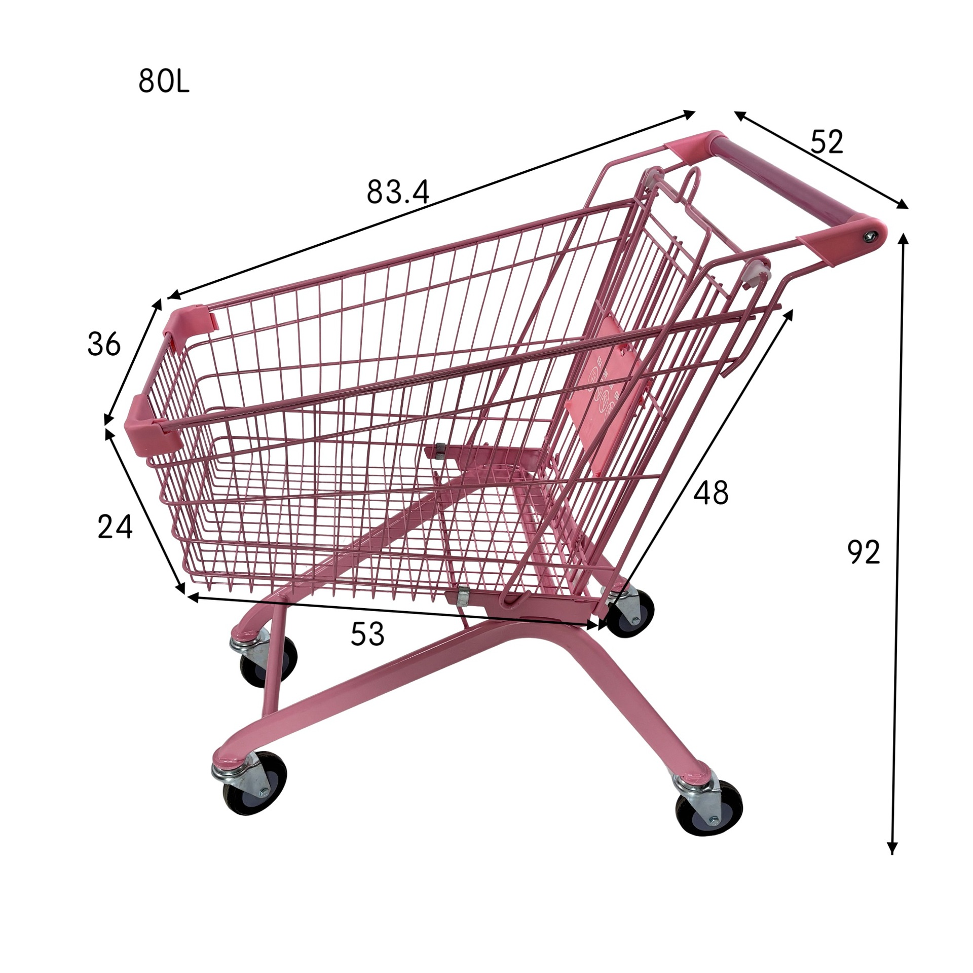 핑크 80L 사일런트 휠 인터넷 연예인 모델