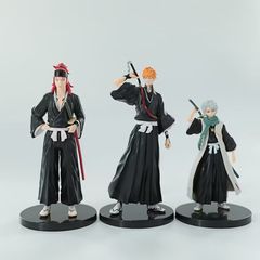 3款死神黑崎一护日番冬狮郎阿井散恋次二次元动漫模型手办摆件批
