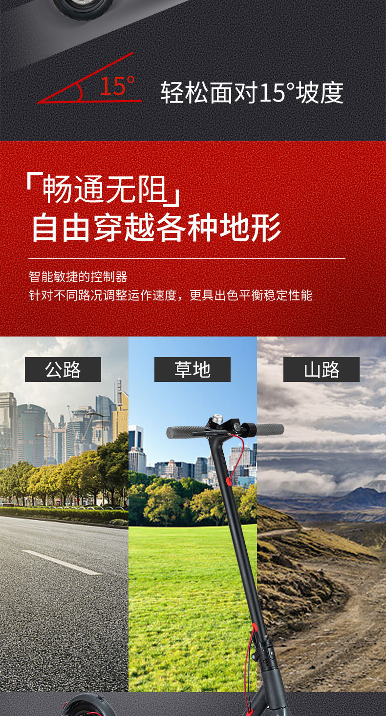 Electric scooter for adults, foldable scooter for commuting, foldable electric vehicle for office workers, mini outdoor battery-powered scooter