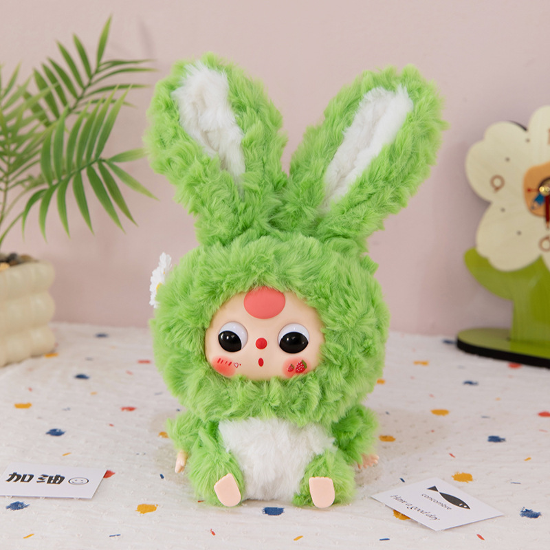 ネット有名人の3歳のぬいぐるみリリーラビットタウンシリーズ人形かわいいビニール人形3歳卸売|undefined
