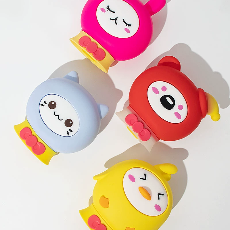 Cute silicone hot water bag for women—warming belly, explosion-proof, hot/cold dual-use, microwave heating, hand warmer