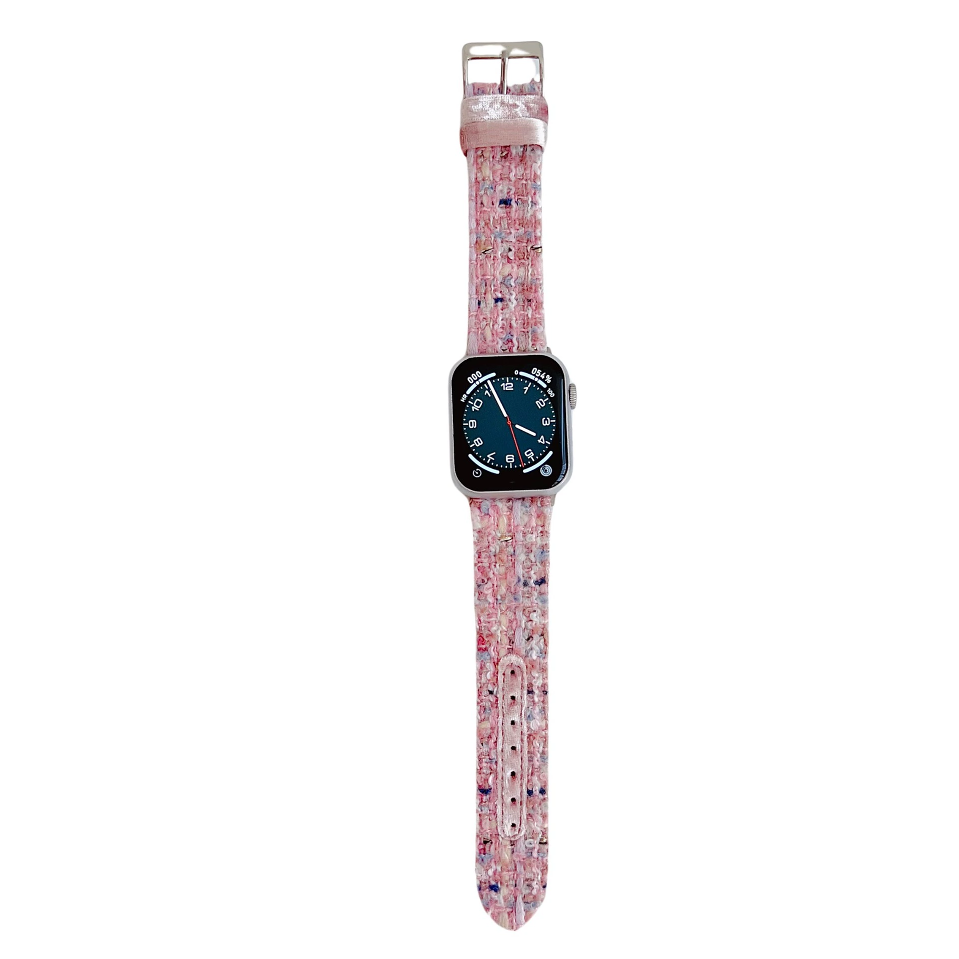 Плетеный подлинный кожаный браслет для iWatch S10, ремешок для Apple Watch S9, высококлассный Apple Watch S8765