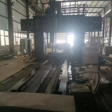 出售二手武汉重型WX2425x80龙门刨铣床工作台长度8米