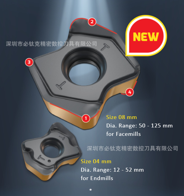 伊斯卡iscar代理FFX快进给刀片FFX4 XNMU 040310HP IC5820军工