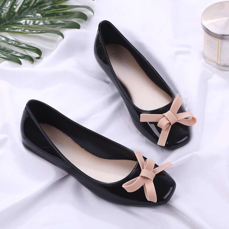 패셔너블한 로우탑 레인부츠, 얕은 입구 방수화, 젤리 작업 고무신, 레인부츠, 여성 성인 미끄럼 방지 학생 한국판 여름