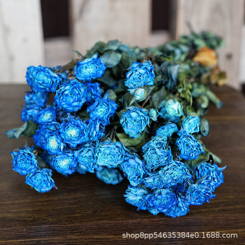 多頭バラ泡薔薇乾花薔薇花束雲南乾花滴糊花フォトフレーム花材補助材飾り|undefined