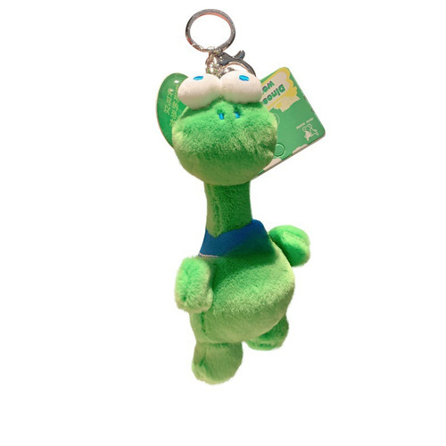 Plush Large-Eyed Dinosaur Schoolbag Plush Toy Decor Accessory Wholesale Keychain Car Keychain Cartoon Ornament