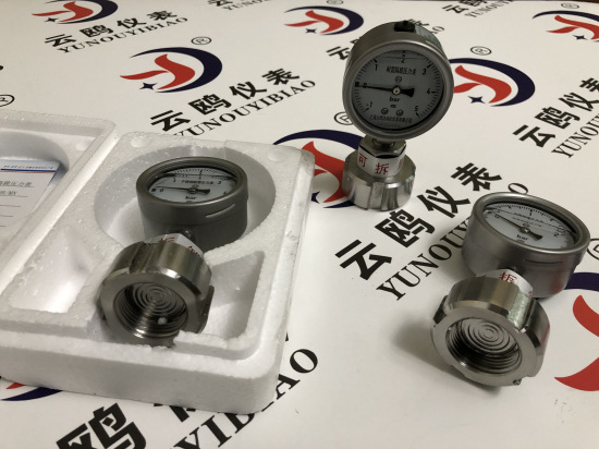 0-60Mpa膜片压力表0-60Mpa膜片压力表 YPF-100B-F