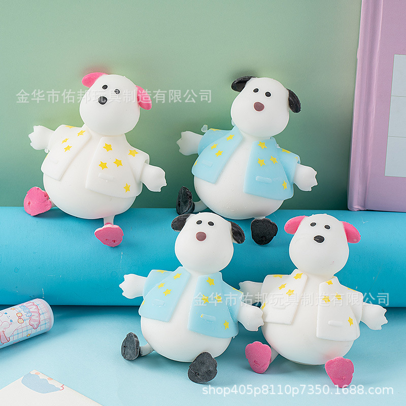 [Color mixing] one self-confidence dog