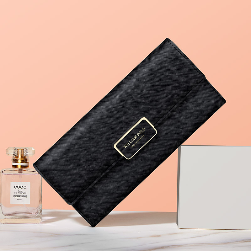 Emperor Paul Genuine Leather Women's Wallet Fashionable Versatile Long Clutch Large Capacity Wallet Card Holder Integrated Wallet Emperor Paul Genuine Leather Women's Wallet Fashionable Versatile Long Clutch Large Capacity Wallet Card Holder Integrated Wallet