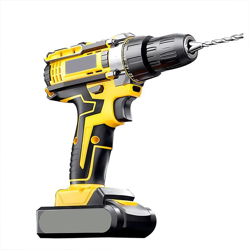 Taladro de impacto de batería de litio multifuncional Taladro de mano de alta potencia Destornillador de velocidad perforador Taladro de pistola de litio transfronterizo image 5
