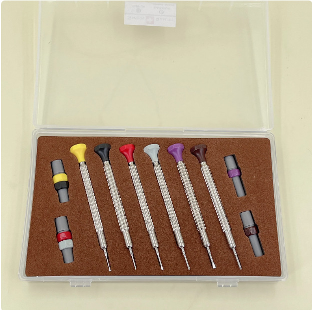 修表工具 全钢方纹高级6支盒装 优质螺丝批 螺丝刀 起子 好质量