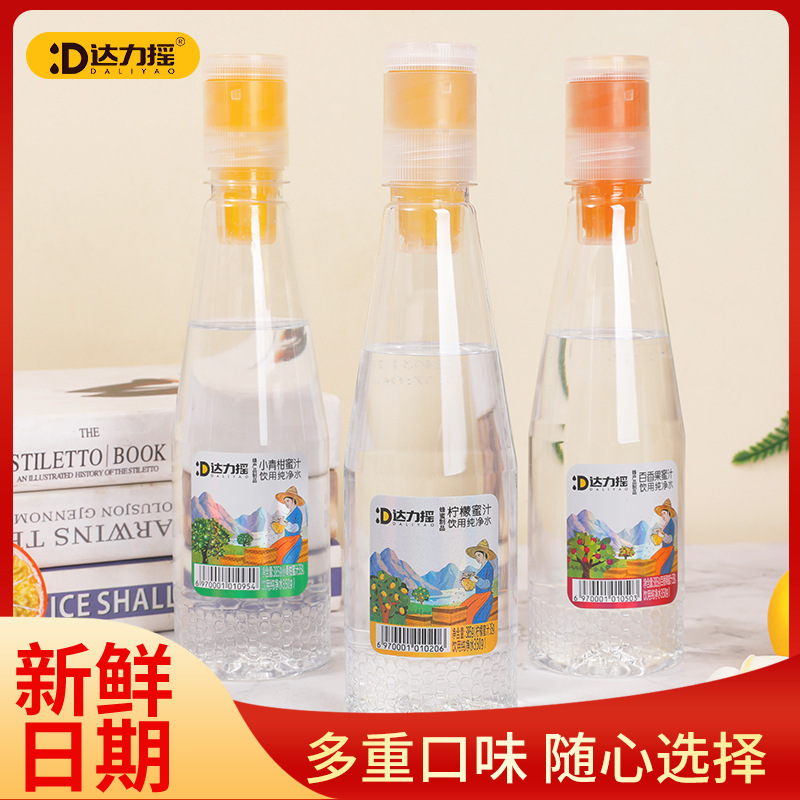 Dali Shake Bottle Honey Lemonade Passion Fruit Honey Water Lemon Flavor Party Full Box 385g*6