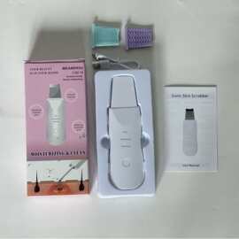 黑头离子导入出面部嫩肤毛孔清洁超声波铲皮机 家用美容仪洁面器