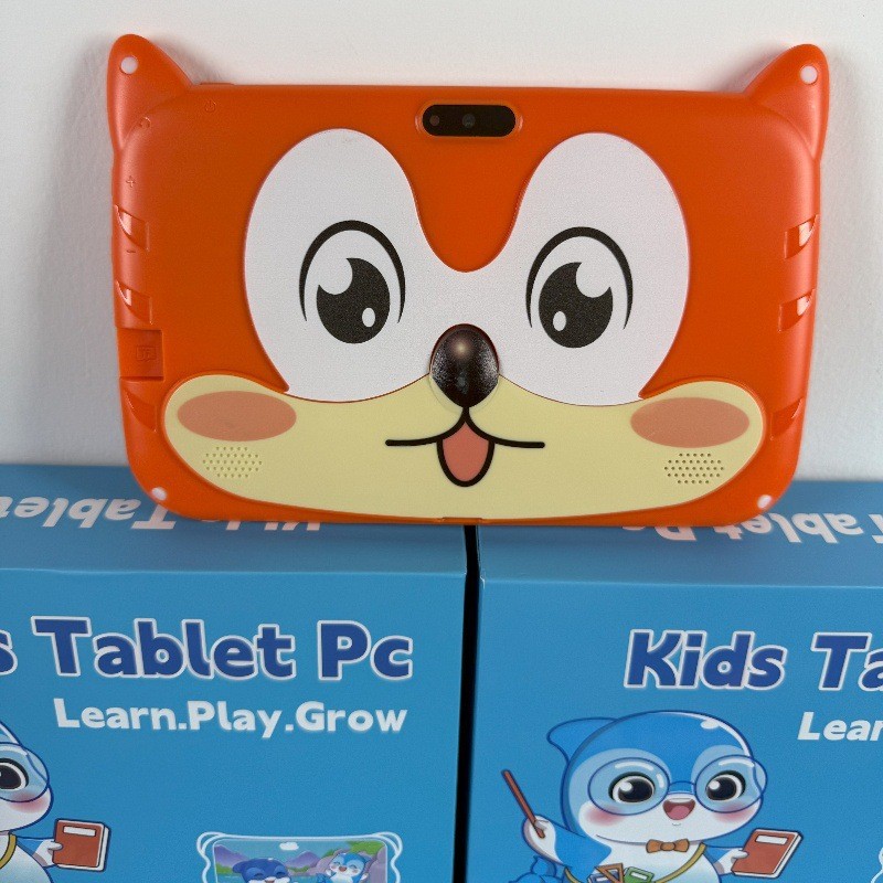 Aliexpress Children's Tablet Computer 4+64 Android 13 Cross-Border E-Commerce in Stock 7inch Wfi Version Ips Screen