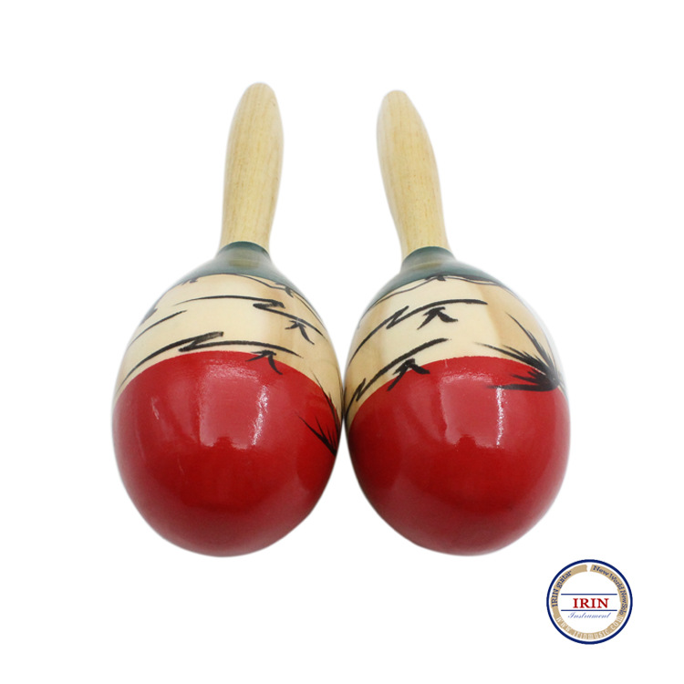 Bola de arena de tres colores Orff para estudiantes de secundaria, bola de arena de madera para profesores, martillo de arena, martillo de arena tallado con árbol de coco para escuela primaria, instrumento de percusión