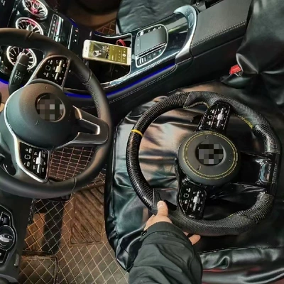 Suitable for Mercedes-Benz AMG809 carbon fiber Steering wheel