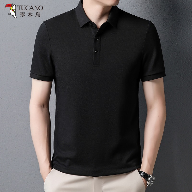 Tucano verano nuevo en stock manga corta fit diario moda casual hombres de negocios Polo