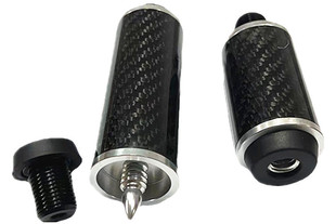 Leopard style/global style/Hao rod style bullet lengthened rear carbon fiber billiard rod big head Rod lengthening device