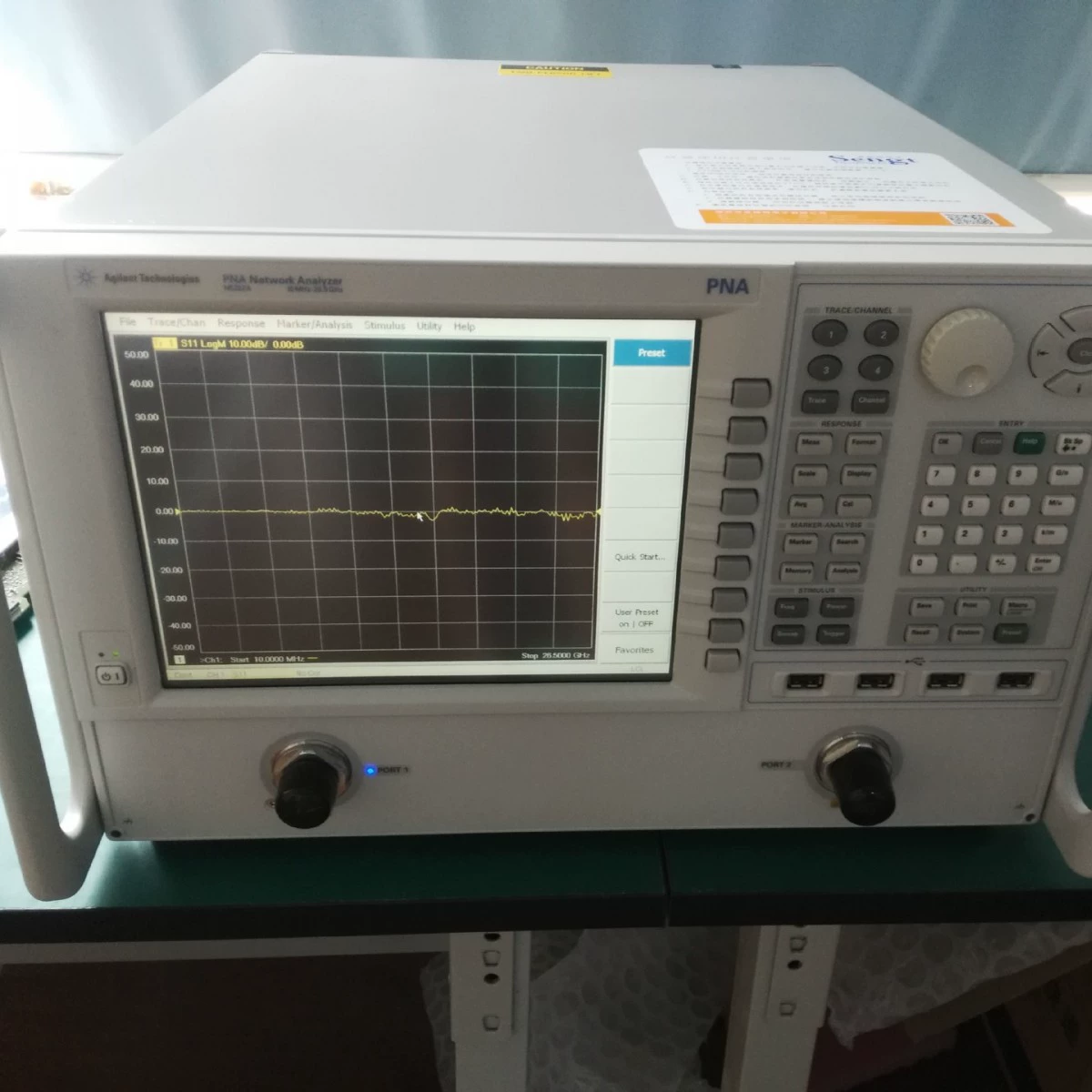 Сетевой анализатор Agilent N5222A, N5222B-26.5G, двухпортовый, четырехпортовый, доступен для аренды и продажи