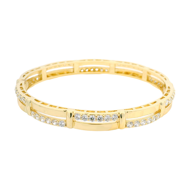 Xuping gemas artificiales geométricas cuadradas frías pulseras de viento europeas y estadounidenses transfronterizas lujosas lujosas joyas personales al por mayor mujeres