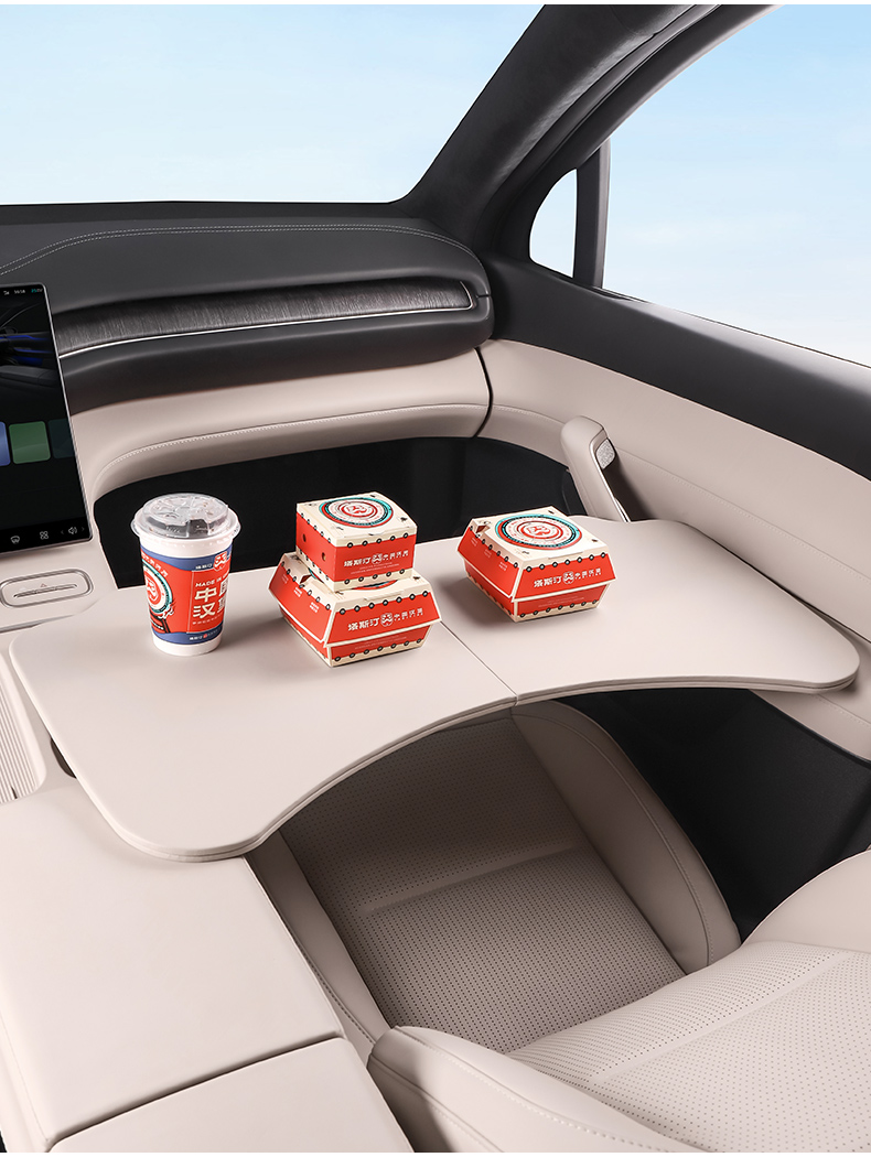 Suitable for Nio Es6, Ec6, Es8 Car-Mounted Small Table Board, Foldable Computer Table, Dining Table, Car Interior Decoration Items