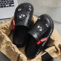 New super soft Crocs men's thick-soled non-slip breathable two-wear large-toe shoes men's outdoor sandals and slippers ins home