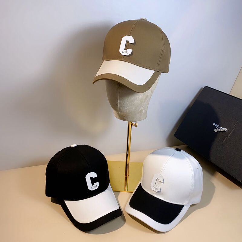 Korean-style Summer Alphabet Baseball Sports Empty Cap Internet Celebrity Street Shooting Black and White All-match Sunshade Running Cap for Men and Women