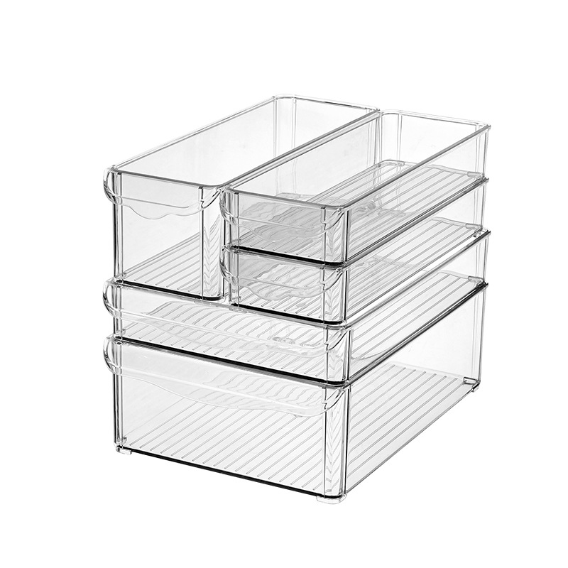 Caja de almacenamiento de refrigerador Caja de almacenamiento de refrigeración y refrigeración de cocina dividida multifuncional Caja de conservación de frutas y verduras para el hogar