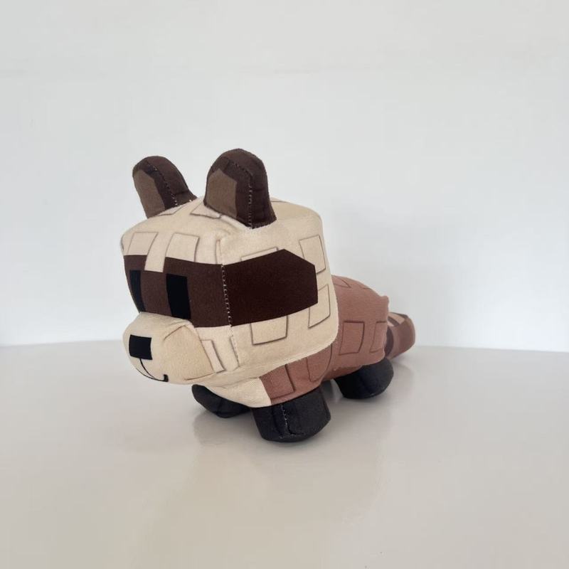 越境新商品 グローアガーデン 植栽ガーデン ぬいぐるみ リトルアライグマ レッドフォックス ブラウンアニマルフィギュア|undefined